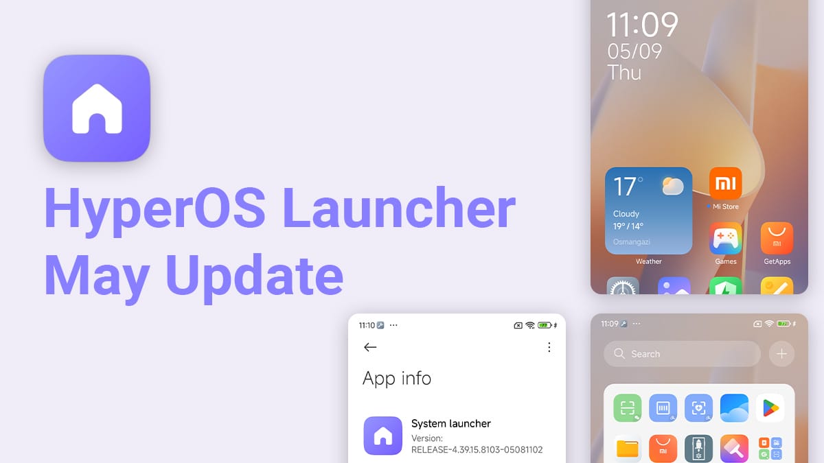 Xiaomi HyperOS 2.2 Launcher menerima pembaruan terakhir pada bulan Mei 2025 5 Peluncur Xiaomi HyperOS menerima pembaruan Mei 2024