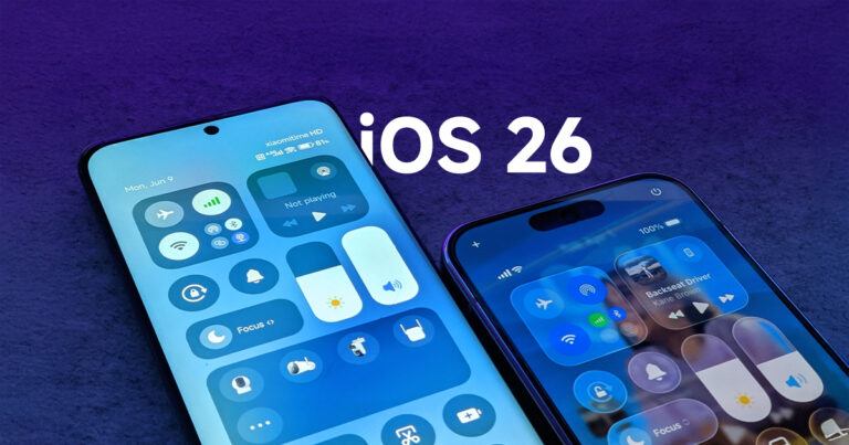 Instal pusat kontrol iOS 26 asli di Xiaomi HyperOS 2