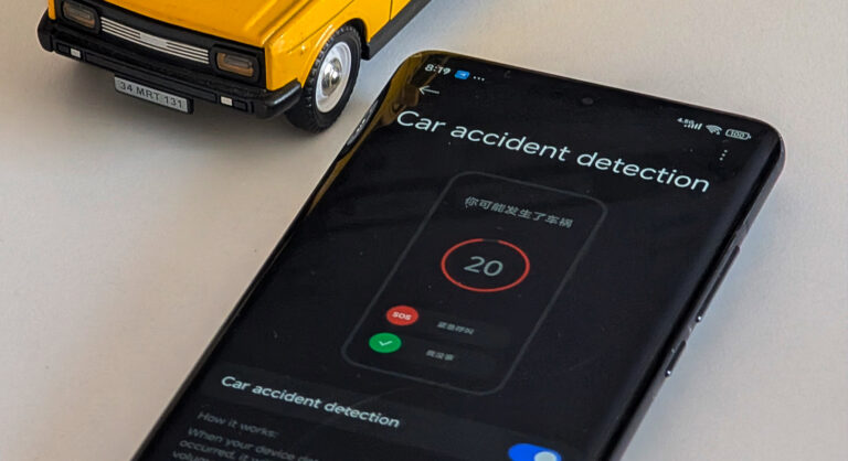 Ponsel Xiaomi kini bisa mendeteksi tabrakan mobil dan meminta bantuan